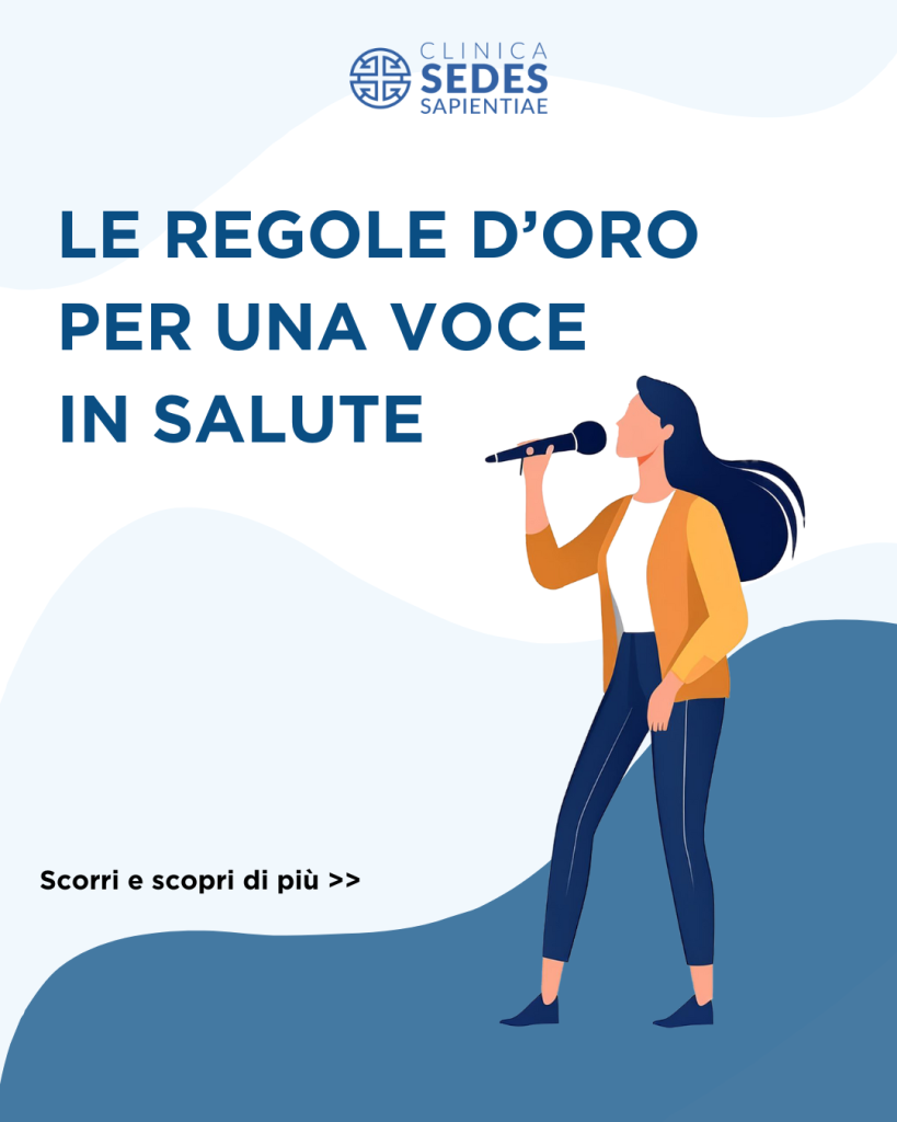 Le regole d'oro per una voce in salute